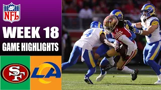 Los Angeles Rams vs San Francisco 49ers WEEK 18 FULL 1st QTR (1/7/23) | NFL Highlights 2024