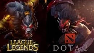 Рэп Баттл: Dota 2 vs. League of Legends