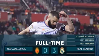 RCD MALLORCA VS REAL MADRID 0-3 All goals Extended Highlights             #realmadrid