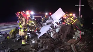 Extensive Rescue After Rollover Crash | San Diego