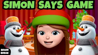 Elf Simon Says Game | Christmas Brain Break | Winter Just Dance | GoNoodle Inspire