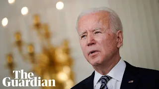 Joe Biden makes remarks on US vaccination program – watch live