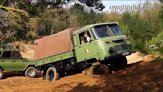 Off-Road, 4x4 East German (GDR) army truck Robur Lo 2002 A