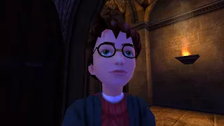 Гарри Поттер и Философский Камень #16  - Спуск с башни и зеркало "Эризида"