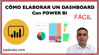 CÓMO HACER UN DASHBOARD CON POWER BI | 100% Fácil  ✅|Pealcala