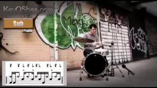 Free Drum Lessons | Jojo Mayer - Kick Snare Hat 01