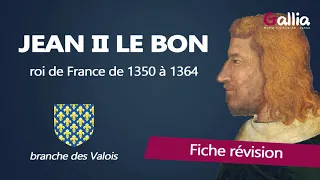 Fiche révision : Jean II Le Bon - roi de France