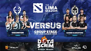 Execration vs Gaimin Gladiators - Lima Major 2023 - Group Stage - Game Highlights - BO2