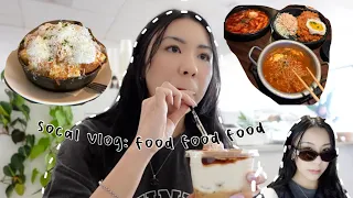 march vlog [2]: socal, trying new restaurants and food