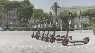 Ciao Bari! Official launch of the Helbiz scooters