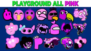 FNF Character Test | Gameplay VS My Playground | ALL Pink Test #2