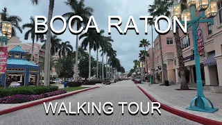 Boca Raton Silent Walking Tour Beach to Mizner Park & Royal Palm Place ASMR