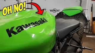 My New ZX10R Fell Off a Truck! (Complete Restoration)