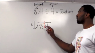 Dividing Decimals with Whole Numbers - 5th Grade
