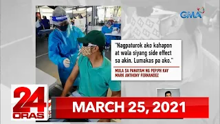 24 Oras Express: March 25, 2021 [HD]