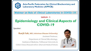 Lecture 1: Epidemiology and Clinical Aspects of COVID-19