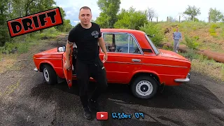 Самый простой способ Дрифтить. Дрифт. Жигули Ваз 2103