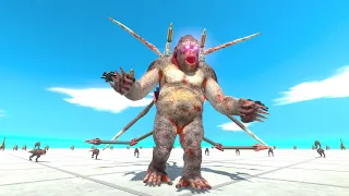 Add More Weapons To Goro - Battle with Dinosaurs | Animal Revolt Battle Simulator
