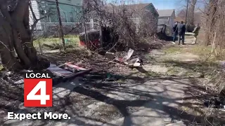 Neighborhood on Detroit's west side wants fix for sinkholes