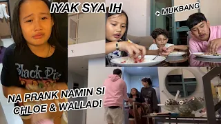 PRANKING CHLOE & WALLAD GONE WRONG?! (MAY UMIYAK?! HAHAHA) | Grae and Chloe