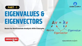 Finding Eigenvalues and Eigenvectors Example (PART-1)