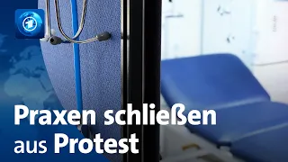 Protest gegen die Politik: Viele Arztpraxen bleiben geschlossen