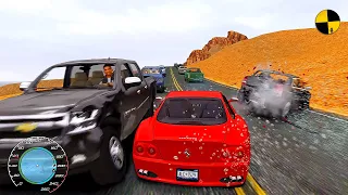 GTA 4 Crash Testing Real Car Mods Ep.165