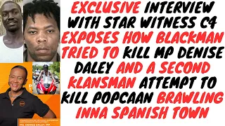 Tesha Miller vs Blackman - C4 Drops Bombshell And Expose Popcaan And Denise Daley Murder Plots!