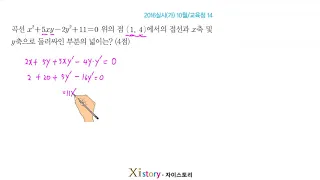 11-G-21/자이스토리/미적분/2016실시(가) 10월/교육청 14