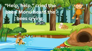 Story Time | Monu The Monkey | Kids Story