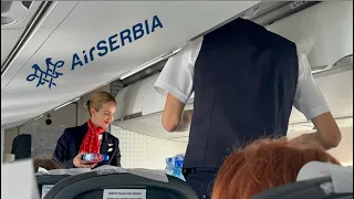 How is AIR SERBIA in Eastern Europe? | BUD-BEG-VIE | Economy Class