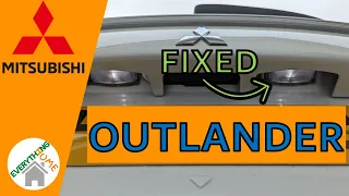 How To Replace A Number Plate Bulb On A Mitsubishi Outlander 2013-2022