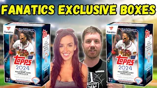 ALLY PULLS A HUGE CARD! 2024 TOPPS SERIES 1 FANATICS BLASTER BOXES (AQUA EXCLUSIVES)