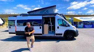 Would you BEG YOUR WIFE for this Airstream Rangeline!?! | Couples Camper Van | Dodge Promaster
