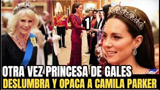 🟥ULTIMA HORA! OTRA VEZ LA PRINCESA DE GALES DESLUMBRA EN SU REAPARICIÓN EN BUCKINGHAM👉OPACA A CAMILA