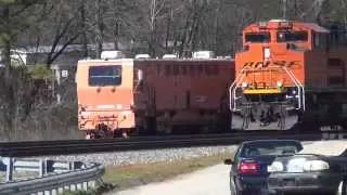 BNSF Coal Train Loaded.
