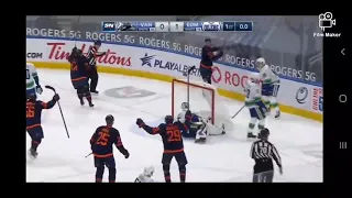 Conner McDavid Hat Trick Vs Vancouver Canucks 2021