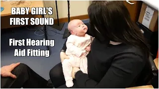 BABY HEARS MUMMY FOR THE FIRST TIME | BABY'S FIRST HEARING AIDS