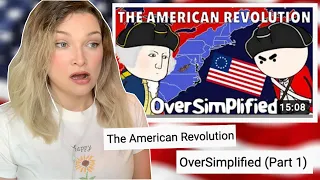 New Zealand Girl Reacts to THE AMERICAN REVOLUTION 🇺🇸 - OVERSIMPLIFIED PART 1