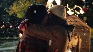 Love Hard / Kiss Scene — Natalie and Josh (Nina Dobrev and Jimmy O. Yang)