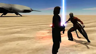 Jedi Academy Anakin Skywalker vs Darth Malak