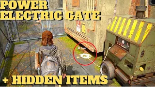 The Last of Us 2: How to open Electric Gate Throw Cable (Chapter 8 The Gate Seattle Day 1 TLOU2)