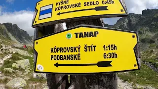 Výstup na Kôprovský štít zo zástavky Tež (Popradské pleso)