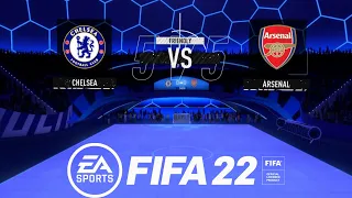 FIFA 22 | VOLTA FOOTBALL | CHELSEA VS ARSENAL | 5 V 5 | INDOOR FUTSAL