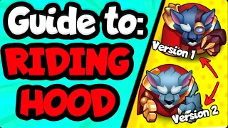 GUIDE to PLAYING RIDING HOOD!! MERGE vs SETUP STYLES!! | In Rush Royale!