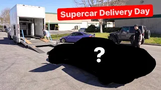 TAKING DELIVERY OF THE SUPERCAR YOU’VE ALL BEEN WAITING FOR …