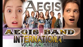 Foreigners ,Vocal Coach, React to" AEGIS "singing Sayang na Sayang Talaga