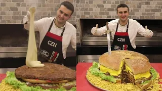 Biggest burger from #cznburak