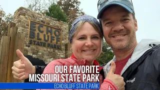 Our Favorite Missouri State Park! // Echo Bluff State Park // Eminence, MO [EP 41]