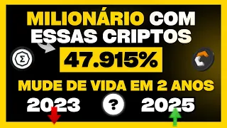 TOP 5 CRIPTOMOEDAS PARA FICAR MILIONÁRIO EM 2024 E 2025